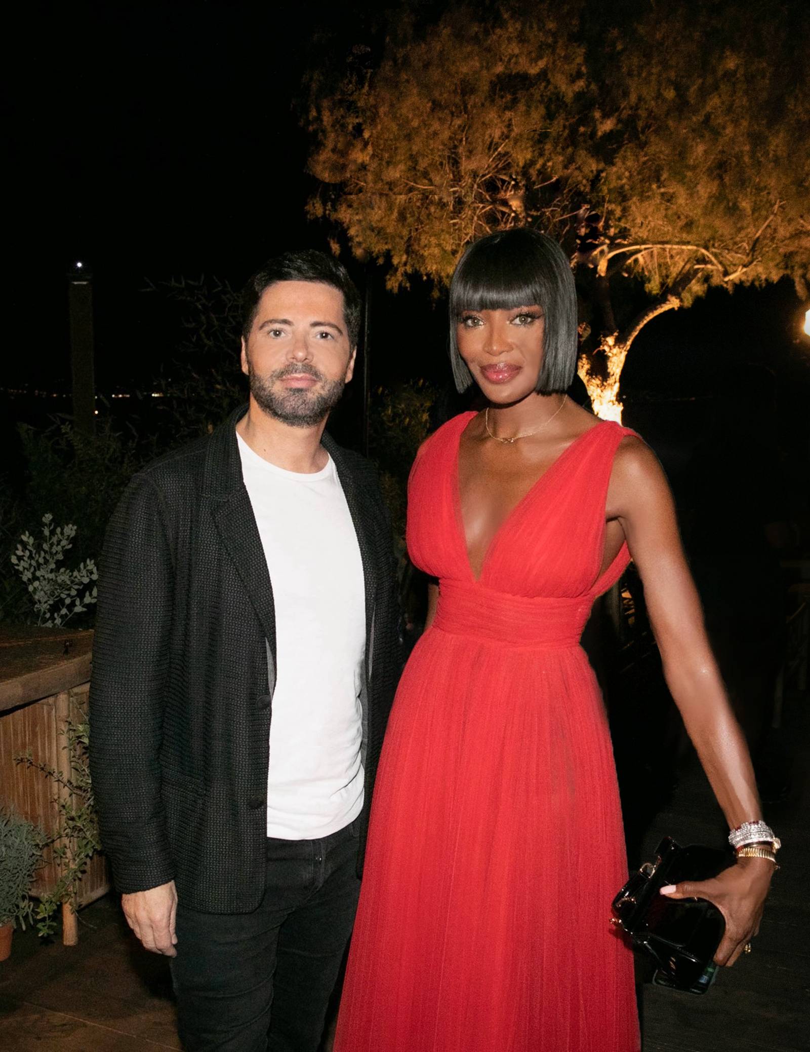 island Chrysanthos Panas, Naomi Campbell